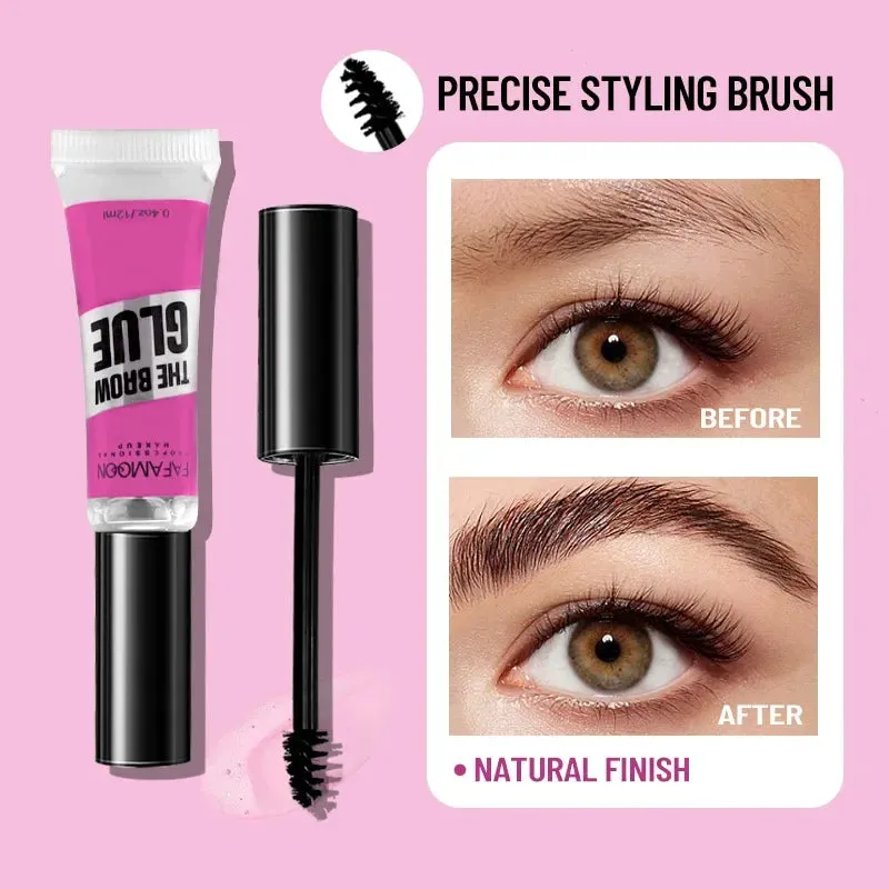 3D Eyebrow Styling Gel Waterproof Clear Quick Dry Eyebrow Styling Gel