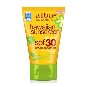 Alba Botanica Aloe Vera Hawaiian SPF 30 Sunscreen