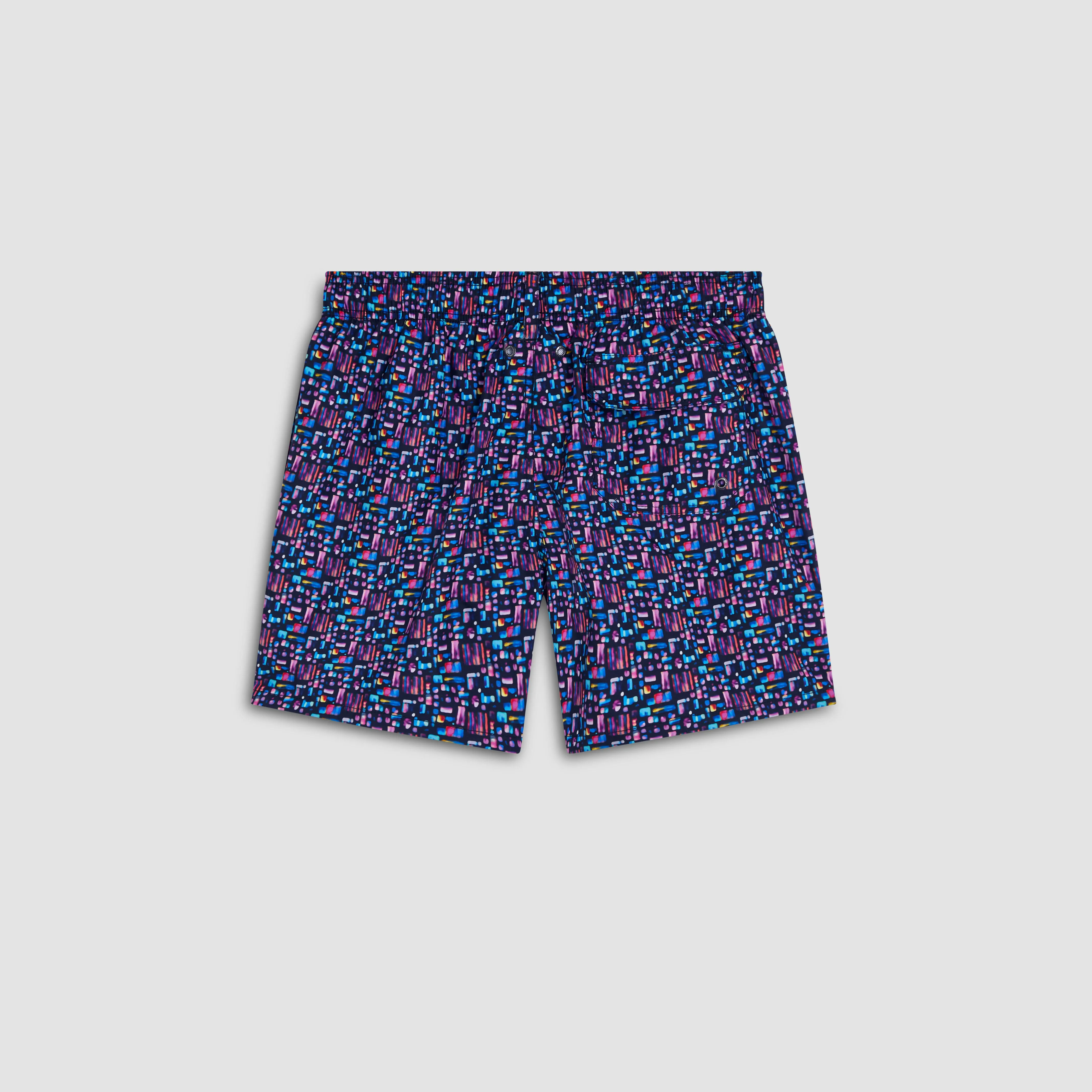 Archer Abstract Swim Trunks