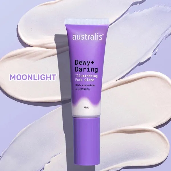 AUSTRALIS Dewy   Daring Illuminating Face Glaze - Moonlight