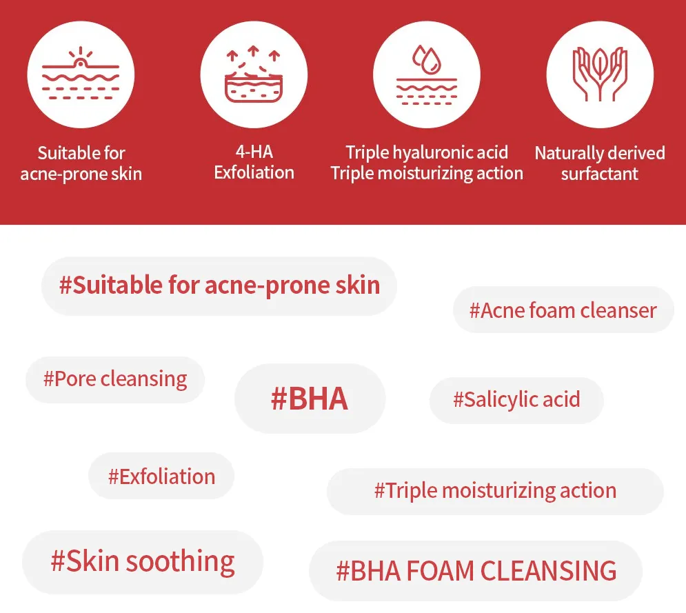 BENTON AC BHA Foam Cleansing 120ml