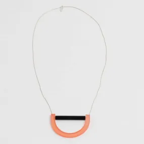 Blush Crescent Hallie Necklace