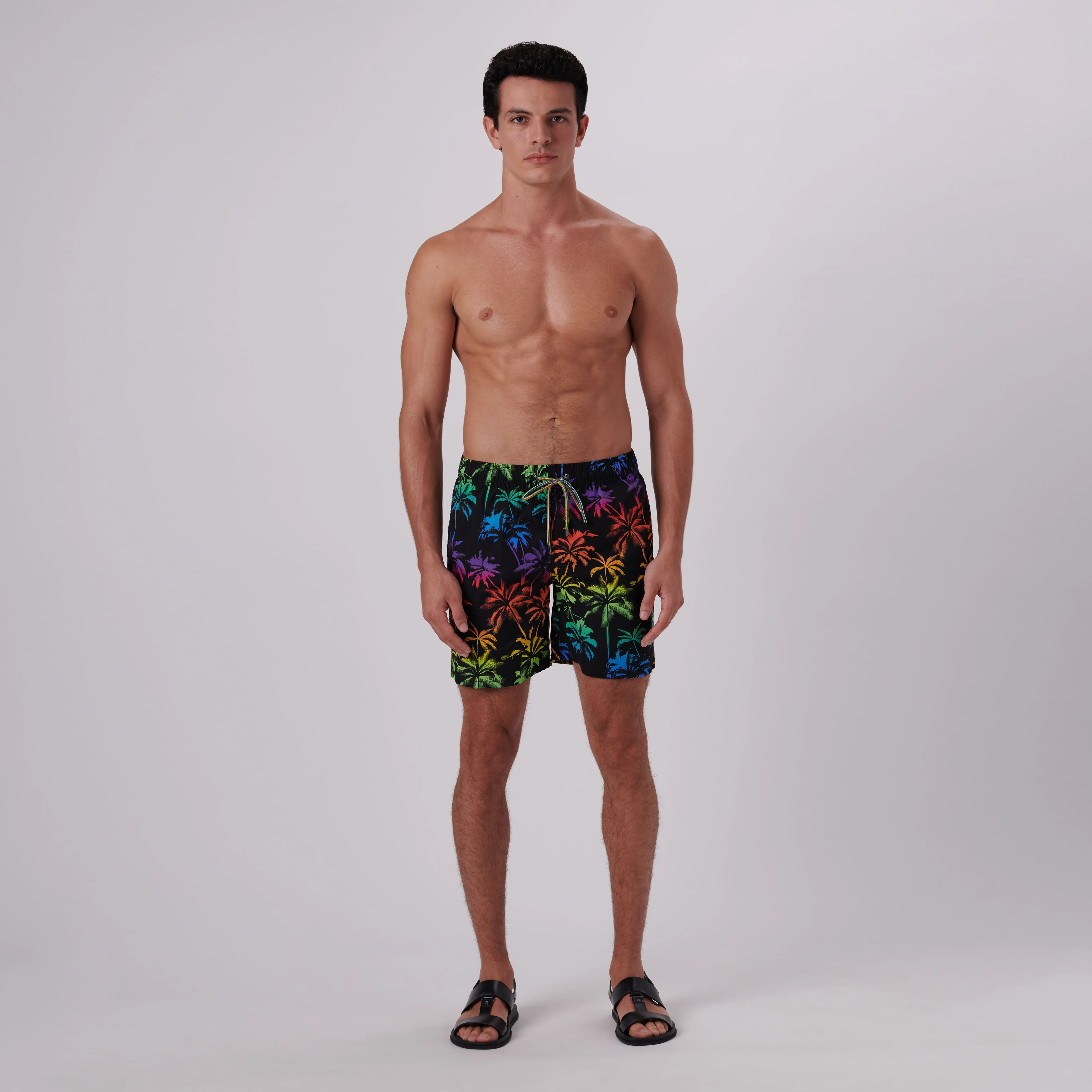 Cosmo Palm Trees Swim Trunks