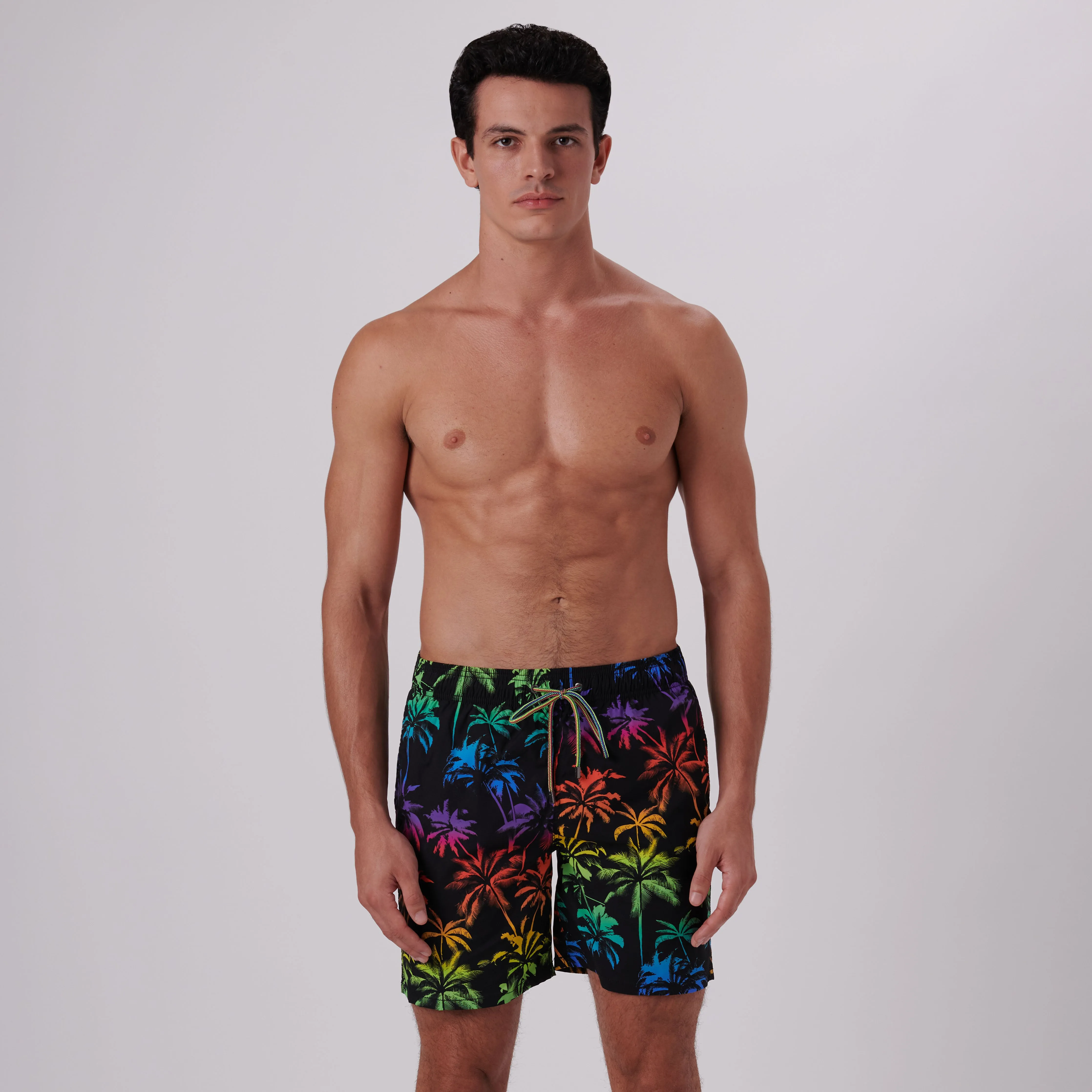 Cosmo Palm Trees Swim Trunks