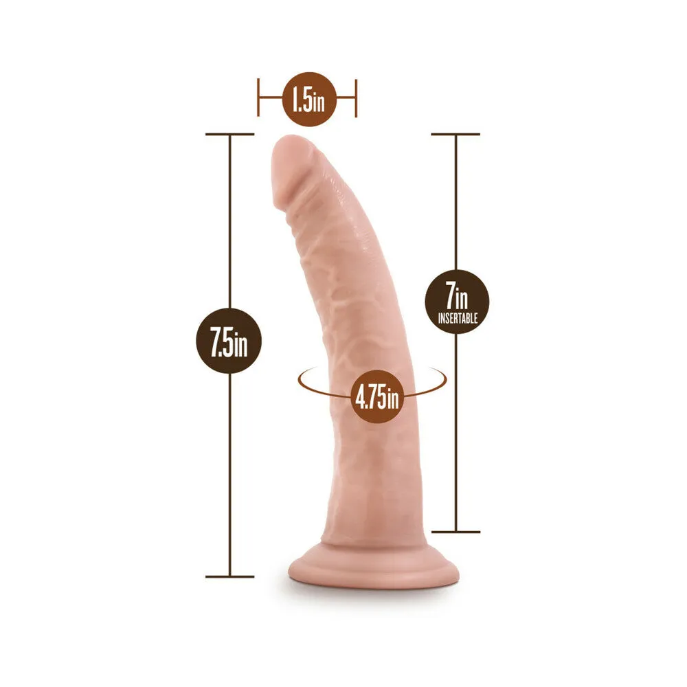 Dr. Skin Realistic 7 in. Dildo Beige