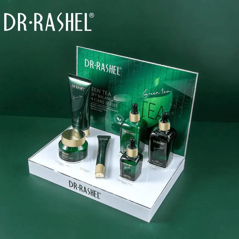 Dr.Rashel Green Tea Purify Balancing Skin Care Kit - 10 Pcs Set