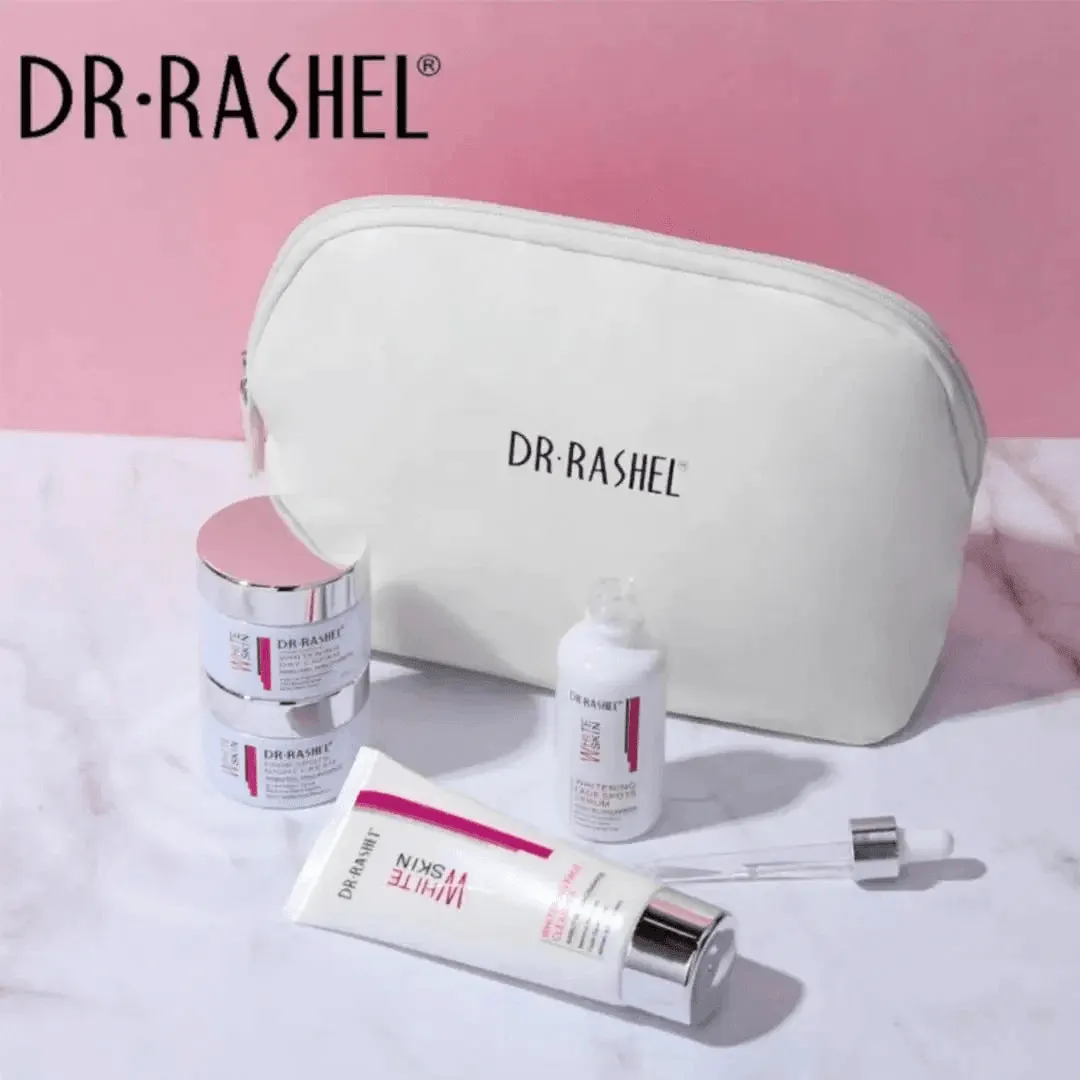 Dr.Rashel White Skin Whitening Fade Spot 4 Piece Set With Bag(Original)