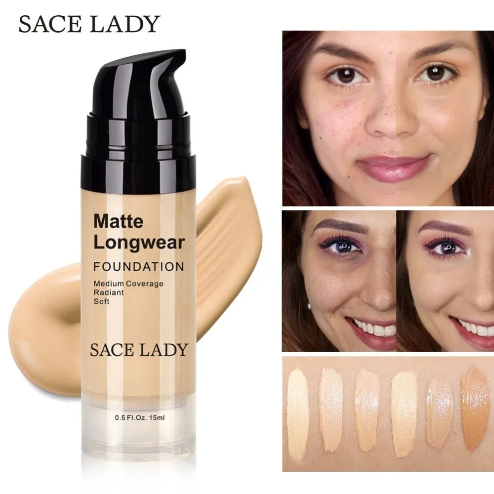 Face Foundation Cream Base Matte Finish Liquid Concealer