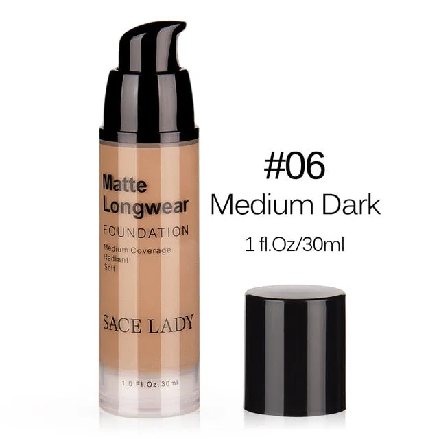 Face Foundation Cream Base Matte Finish Liquid Concealer