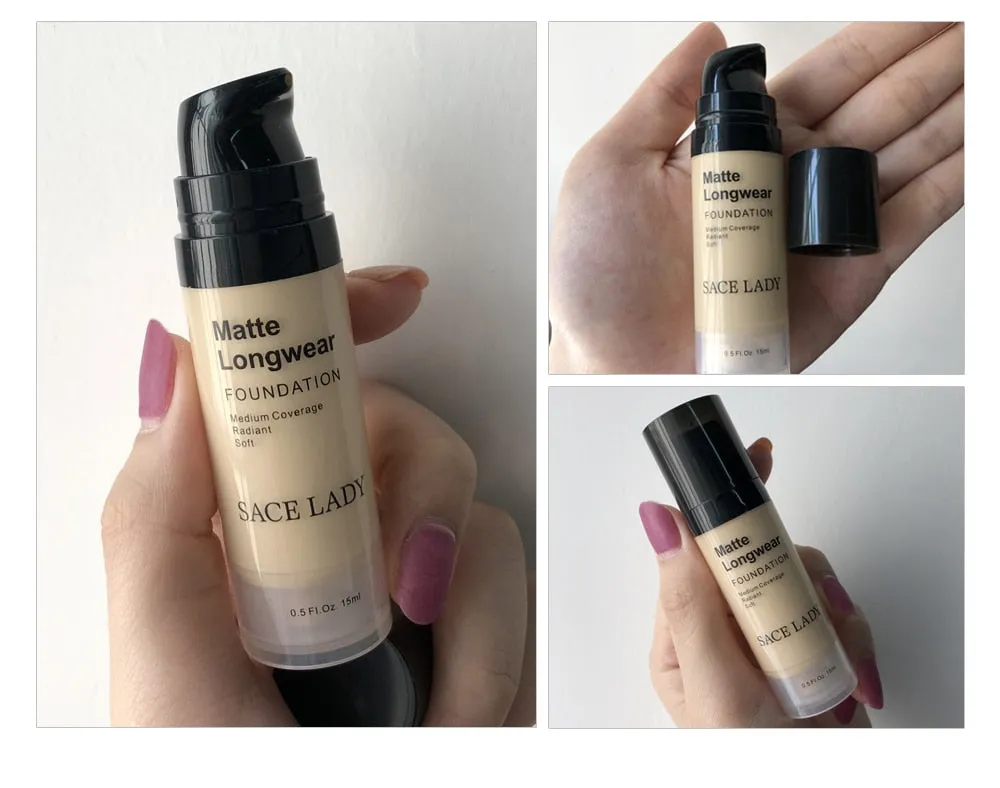 Face Foundation Cream Base Matte Finish Liquid Concealer