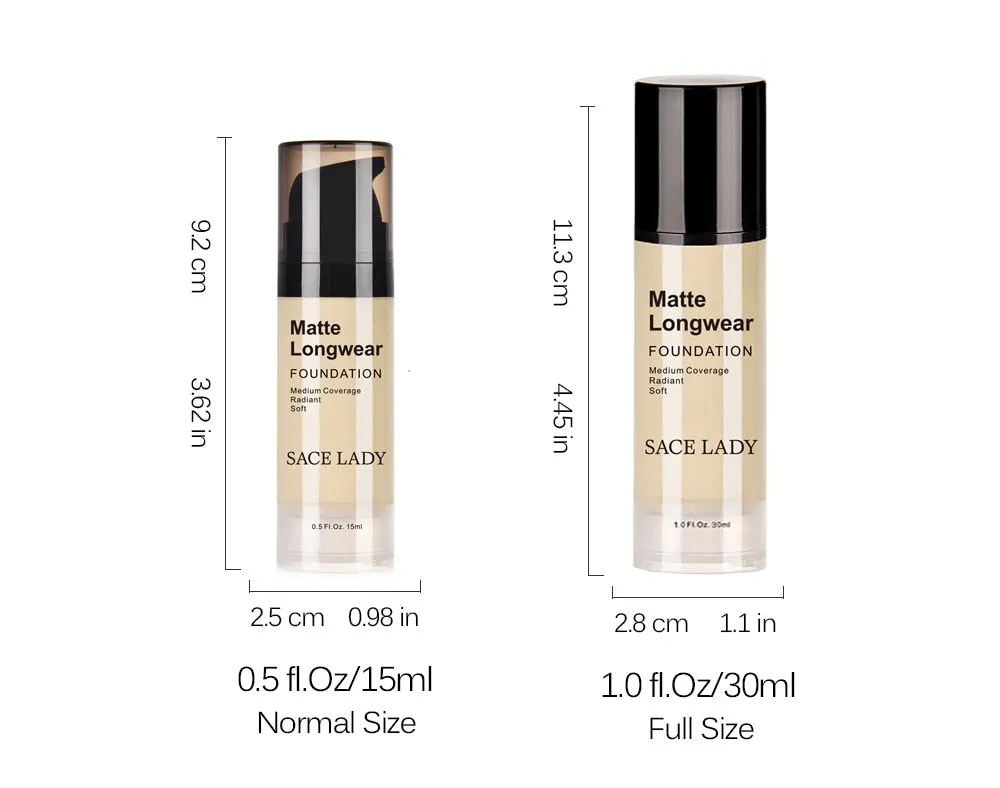 Face Foundation Cream Base Matte Finish Liquid Concealer