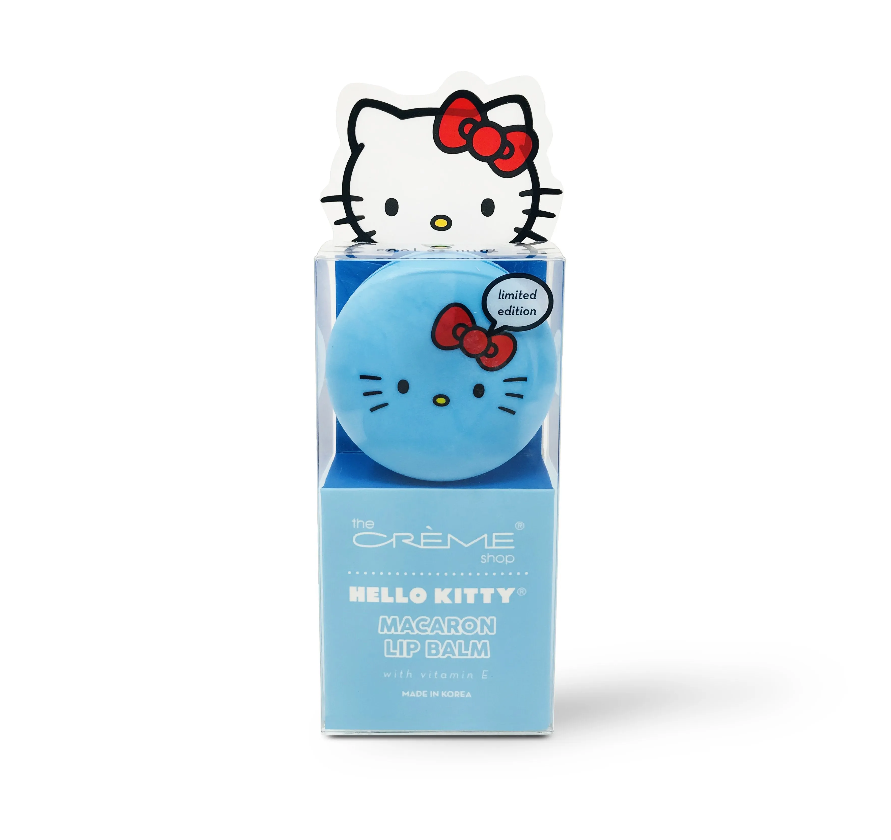 Hello Kitty Macaron Lip Balm - Cool As Mint