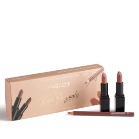 Inglot Nude Originals Lip Kit