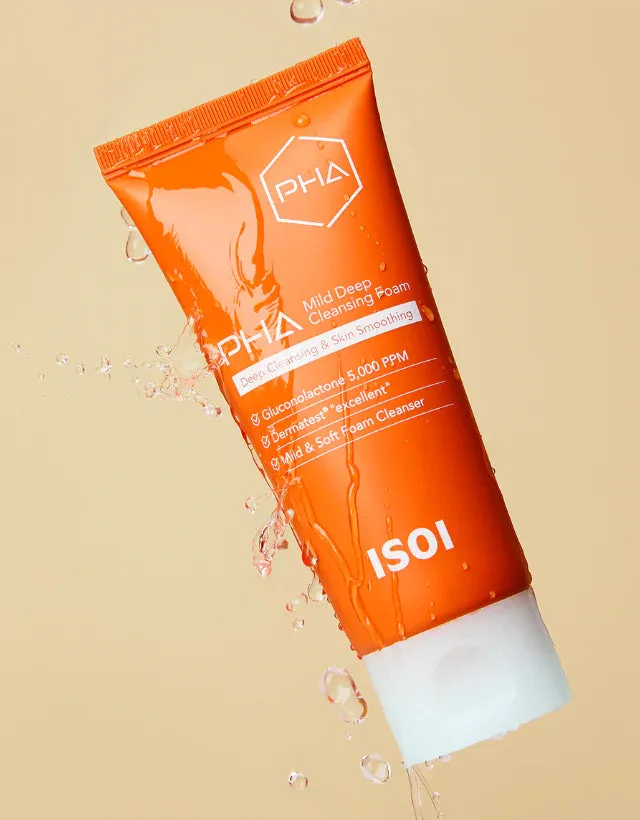 ISOI PHA Mild Deep Cleansing Foam غسول البشرة الرغوي للتنظيف العميق من اسوي