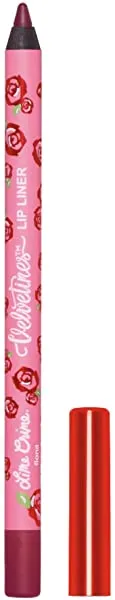 Lime Crime Velvetines Lip Liner, Fiona - Overripe Berry - Soft Long-Lasting Matte Lip Lining Pencil - Waterproof - Won't Smudge, Bleed or Transfer - Vegan - 0.042oz