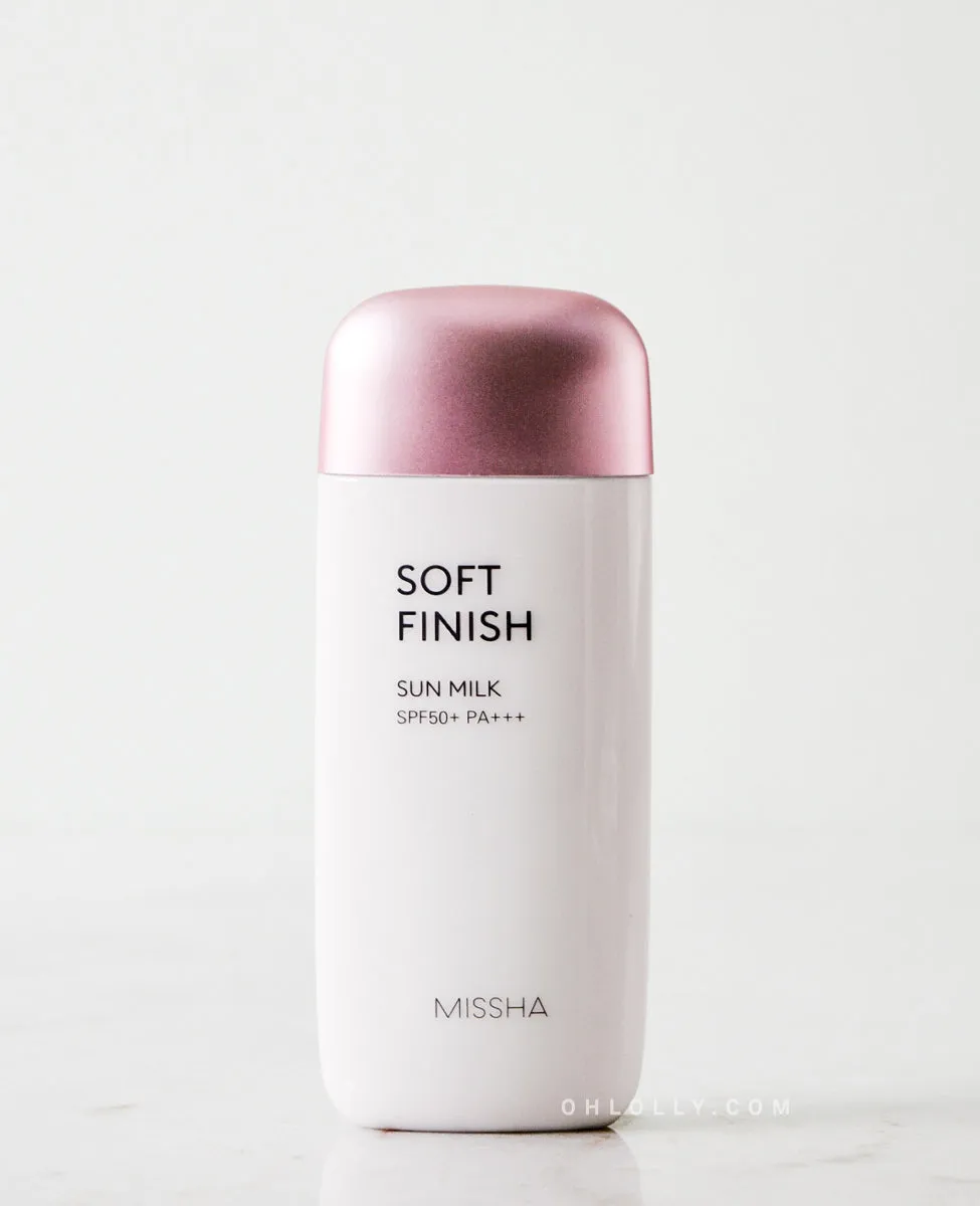 Missha All-around Safe Block Soft Finish Sun Milk (SPF 50  PA   )