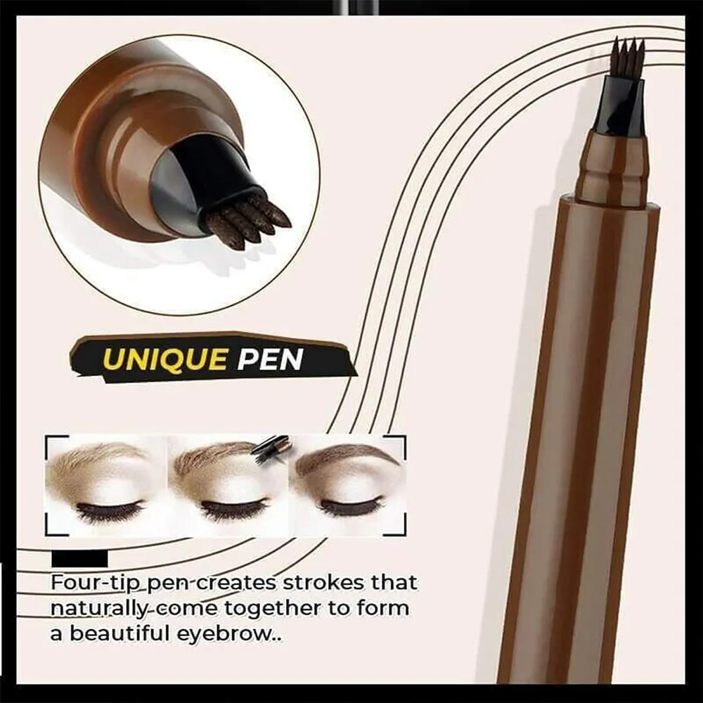 (NET) 4 Points Multi-Used Waterproof eyebrow Beard Filling Pen/560287