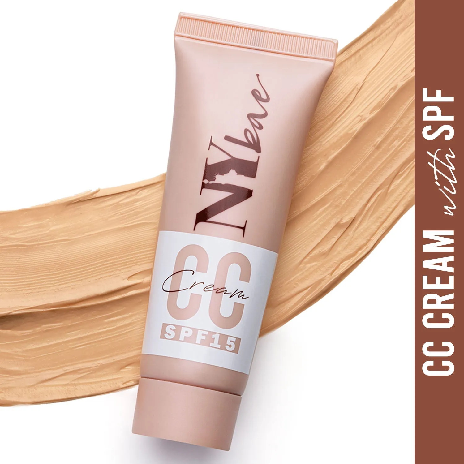 NY Bae CC Cream with SPF 15 | Sun Protection | Hydrating | Evens Skin Tone | Enriched with Vitamins | Hides Imperfections | Fair Skin Tone | Warm Undertone - Warm Pistachio 03(20g)