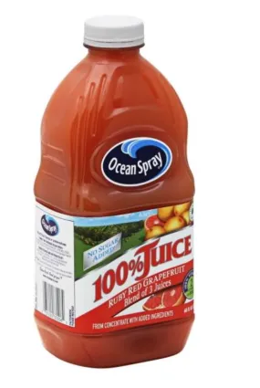 Ocean Spray Ruby Red Grapefruit Cocktail Juice 60oz