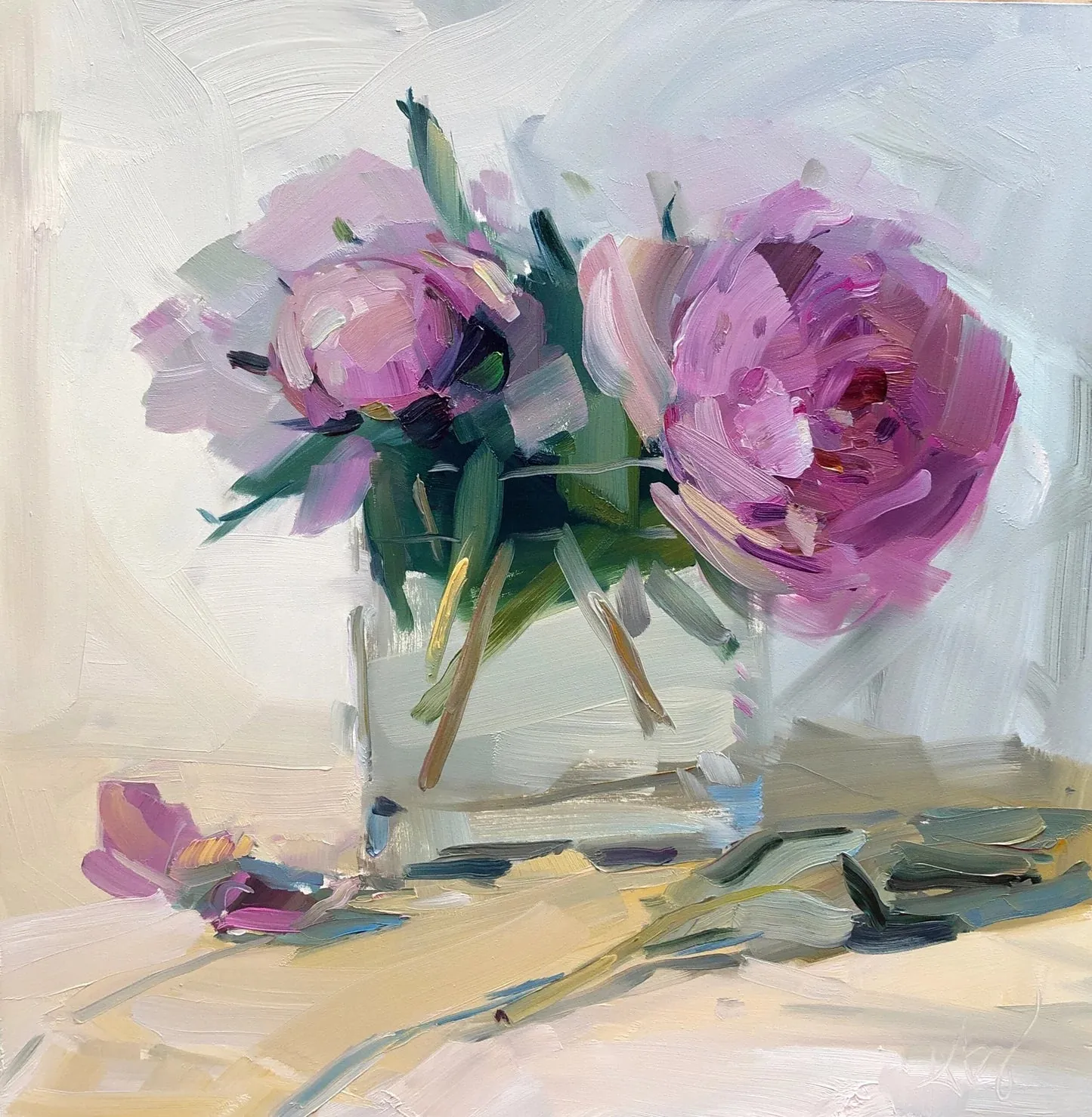 Pink Peonies Archival Print