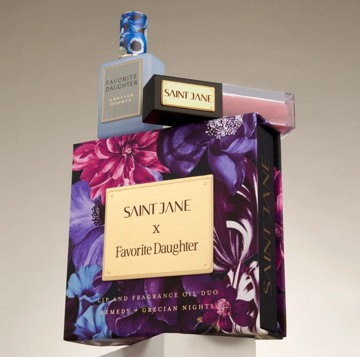 Saint Jane Beauty x Favorite Daughter Lip & Fragrance Oil Duo