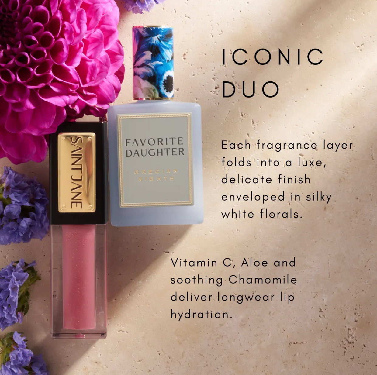 Saint Jane Beauty x Favorite Daughter Lip & Fragrance Oil Duo