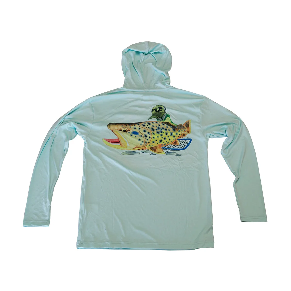 Sun Hoodie - Sea Foam - Wes Ashcraft Custom